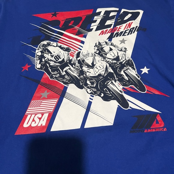 COPY - MotoAmerica road racing series here in America XL t shirt - Picture 2 of 4